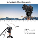 Cayer FP2450 Tripod with H6 Video Head