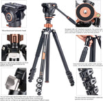 Cayer AF2451 Aluminum Tripod with H6 Fluid Head