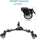 Cayer TD03 Heavy Duty Tripod Dolly with 3" Large Wheels