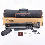 Cayer AF2451 Aluminum Tripod with H6 Fluid Head