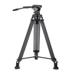 Cayer BV25LH Carbon Fiber Tripod Leg with K6 Fluid Drag Head