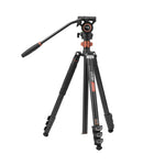 Cayer FP2450 Tripod with H6 Video Head